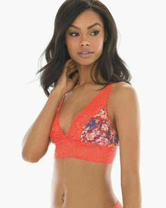 Sujetador Soma Bralette XS de encaje artístico floral inalámbrico sin cables - Imagen 1 de 2