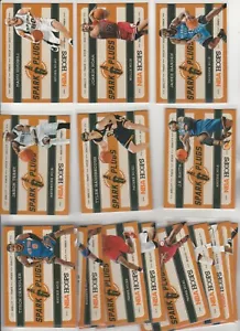 SET INSERTI COMPLETO 2012-13 CERCHI CANDELE 1-20 HARDEN MANI GINOBILI JOAKIM - Foto 1 di 5