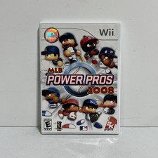 MLB Power Pros 2008 (Nintendo Wii, 2008) CIB Working