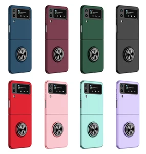 Armor Magnet Ring Kickstand Cover Case for Samsung Galaxy Z Flip 5 Z Flip 4 - Zdjęcie 1 z 17