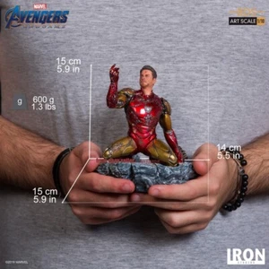 Iron Studios Avengers: Endgame 1/10 Scale I am Iron Man Model Statue - Picture 1 of 17