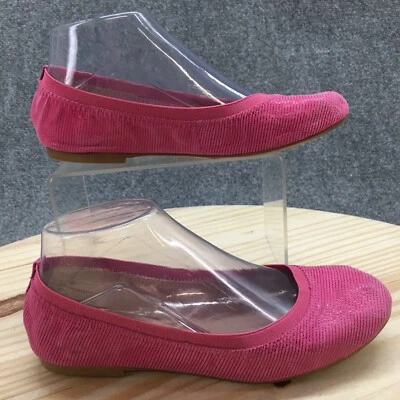 Aerosoles Ballet Flats Womens 6.5M Pink Fable Round Toe Casual Comfort Suede - Image 1 of 4