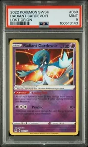 Pokémon 2022 SWSH Verlorener Ursprung "Radiant Gardevoir" #069 PSA 9 - Bild 1 von 2