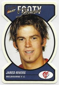 2005 Tradition Footy Faces (FF100) Jared RIVERS Melbourne - Picture 1 of 1