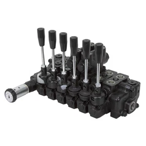 Válvula de control hidráulico Walvoil 6 carretes 12 GPM 9-12290 - Imagen 1 de 2