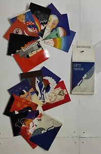 ART DECO-ERTE FANTASIE-DE TIRTOFF-SET 16 CARTOLINE MODERNE-C13-178 - Picture 1 of 1