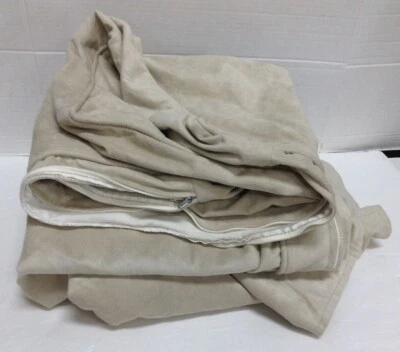 Marco de silla Pottery Barn básico de reemplazo izquierdo respaldo o asiento CUBIERTA DESLIZANTE gamuza piedra Foto 1 de 4