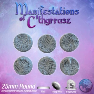 SRS Studios Eldritch Bases 25mm Stargrave DND - Picture 1 of 2