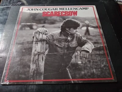 John Cougar Mellencamp – Scarecrow SEALED Original Riva Record 1985 SMALL TOWN - Image 1 of 2