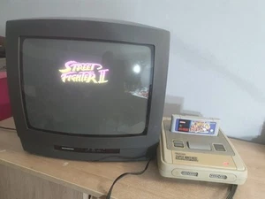 Console Super Nintendo SNES 1er Génération FAT Officielle En Loose - Imagen 1 de 14