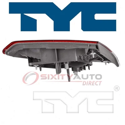 TYC Right Inner Tail Light Lens for 2013-2015 Honda Accord Electrical uy Foto 1 de 4