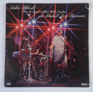 ASHA BHOSLE - LIVE AT ROYAL ALBERT HALL 2X LP ORIGINAL EMI INDIA GATEFOLD BURMAN - Picture 1 of 9