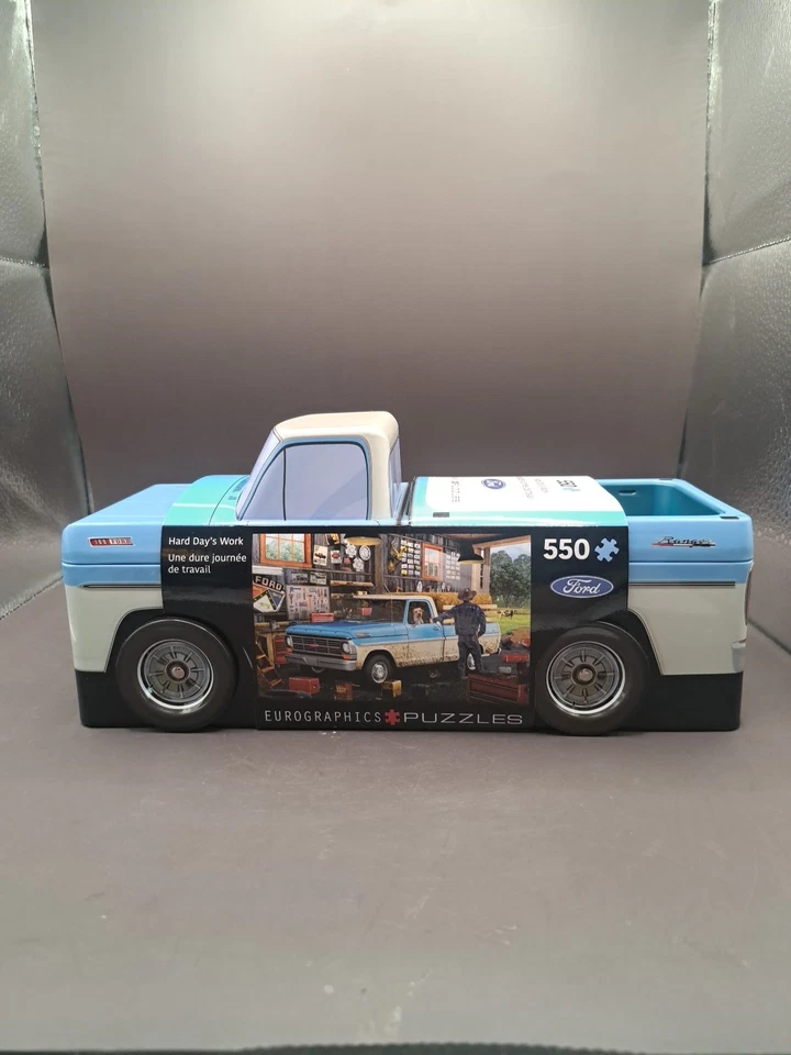 Eurographics 8551-5781 Puzzle Tin Hard Days Work Ford Pick-Up - 550 Piece