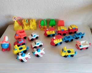 De colección Fisher Price Flip Track Tren Ferroviario PEOPLE Lote Mixto 1992 - Imagen 1 de 6