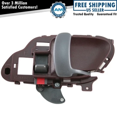Manija de puerta interior interior roja derecha pasajero para camioneta Chevy Foto 1 de 2
