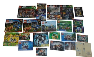 Lego Anleitungen Star Wars Jurassic World Ninjago City Space Konvolut Sammlung - Bild 1 von 14