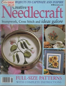 SUE AIKEN [EDITOR] Creative Needlecraft: Stumpwork, Cross Stitch and Ideas Galor - Picture 1 of 1
