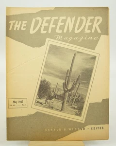 The Defender Magazine (Volume 20, No. 1, May 1945.)(Rare) - Bild 1 von 1