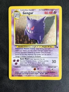 Gengar 5/62 Fossil Holo Unlimited - Picture 1 of 3