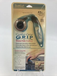 TrueCut 45mm My Comfort Cutter - Ergonomic Fabric Wheel Cutter R or L Hand NEW - Picture 1 of 2