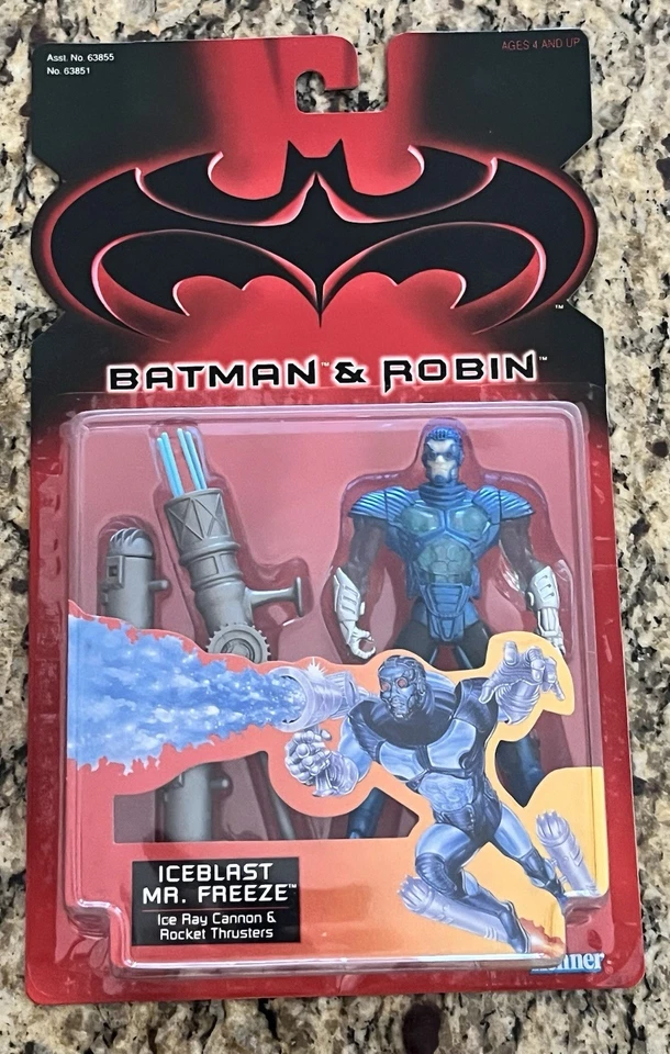 Batman & Robin Iceblast Mr Freeze Kenner 1997 Action Figure