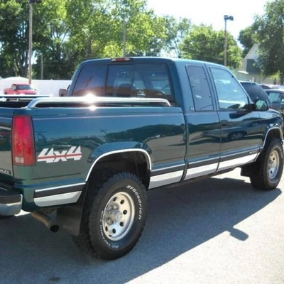 Short Bed Rocker Panel Trim 6.25"N/F for 1988-1998 Chevy/GMC C/K Pickup Ext. Cab - Image 1 of 3