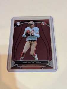 2024 Panini Totally Certified - Legends Joe Montana #178 Mirror Red HOF - Picture 1 of 2