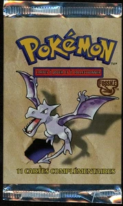 Booster vide Pokémon Ptera Fossile Français - Imagen 1 de 2