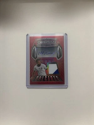 Weston McKennie panini obsidian2024-25 red 1/1 one of one USA men - Image 1 of 2