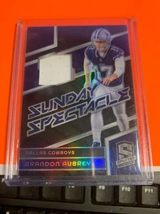 2024 PANINI SPECTRA BRANDON AUBREY SUNDAY SPECTACLE 92/99 PRIZM RELIC - Picture 1 of 1