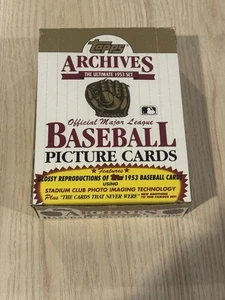 1991 Topps Archives "The Ultimate 1953 Set" béisbol - 36 paquetes sellados - Imagen 1 de 2