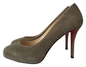 Christian Louboutin Argotik Suede Platform Pump - Foto 1 di 11