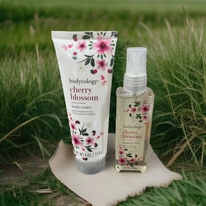๐ฅ Bodycology Shea Butter Body Cream, Cherry Blossom , 4 oz And Fragance Mist ๐ฅ - Picture 1 of 2