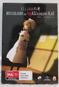 Higurashi No Naku Koroni Kai Part 1 w/slipcase - 2DVD R4 Anime When They Cry - Picture 1 of 6