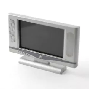 Dolls House D1161 Fernseher Flat Screen TV silber 1:12 für Puppenhaus - Bild 1 von 1