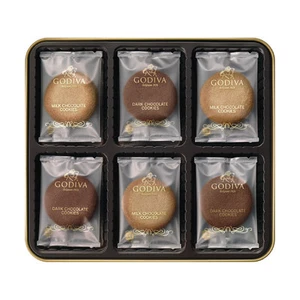 Godiva Japan, 2 Kinds Cookie Assortment, 18 pieces in a box, For Gift - Picture 1 of 1