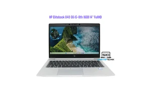 HP Elitebook 840 G6, i5-8265U 16GB RAM NEUE 512GB SSD 14" FullHD Win11 - Afbeelding 1 van 6