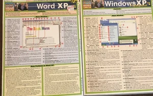 BartCharts Laminated Quick Study Guides - Windows XP Professional & Word XP - Picture 1 of 4