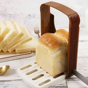 Slicer Cutting Slicing Guide Kitchen Tool Practical Bread Cutter Loaf Toast - Picture 1 of 9