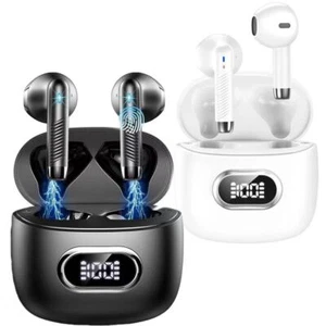 TWS Słuchawki bezprzewodowe Bluetooth 5.3 Słuchawki douszne Wyświetlacz LED Słuchawki do iPhone - Zdjęcie 1 z 15