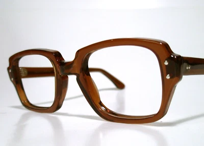 NOS USGI Issue BCG's HALO Size 48-22 Brown Sunglass/ Eyeglasses Frame Vintage - Image 1 of 4
