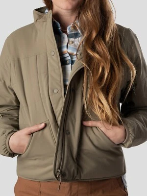 Duck Camp W's Airflow Insulated Jacket Womens Sagebrush Medium MSRP $229 - Image 1 of 4