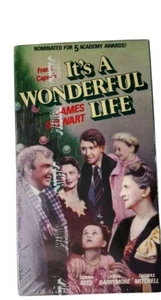 Its A Wonderful Life VHS SEALED Frank Capra James Stewart Donna Reed Bridgestone - Picture 1 of 4
