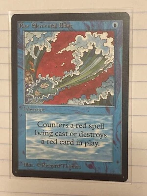 Magic the Gathering Blue Elemental Blast Beta Edition Excellent - Image 1 of 2