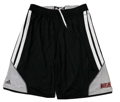 NBA Adidas Authentic Pro Cut Practice Shorts Miami Heat TEAM ISSUED Men's 3XL +2 Cover