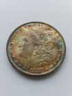 1887 Morgan dollar silver USA coin - Beautiful toning