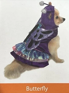 NEW Dog Halloween Costume - Butterfly Purple. Size MEDIUM. Free Shipping! - Picture 1 of 14