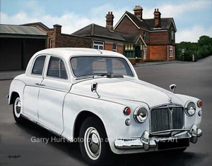 Rover P4, Car . A3 Limited edition print - Picture 1 of 1