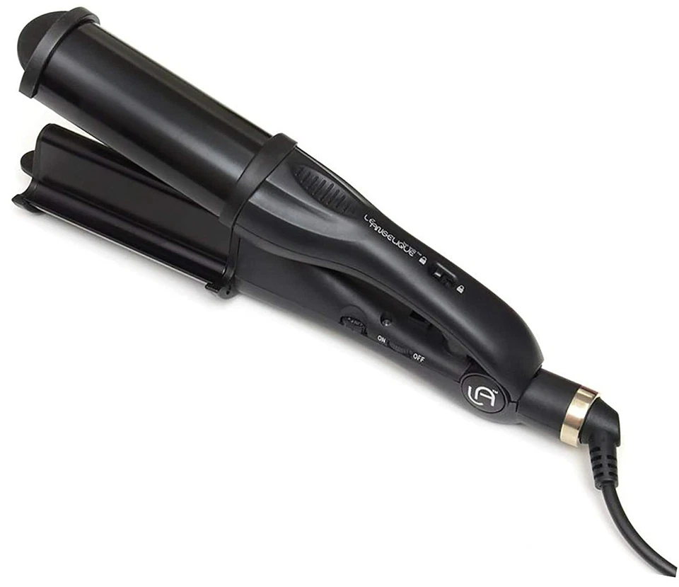 NEW Hair Crimper 2 in 1 Waver Curling Iron for Deep Beach Multi Styler FREE SHIP - Image 1 of 4