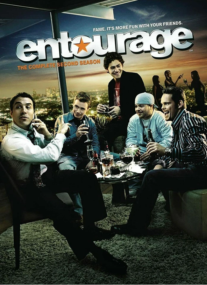 Entourage Complete Second Season Series 2 TV Show DVD Box Set NEW Jeremy Piven - Image 1 of 1